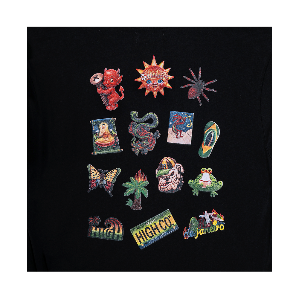 Camiseta High Magnets Preto