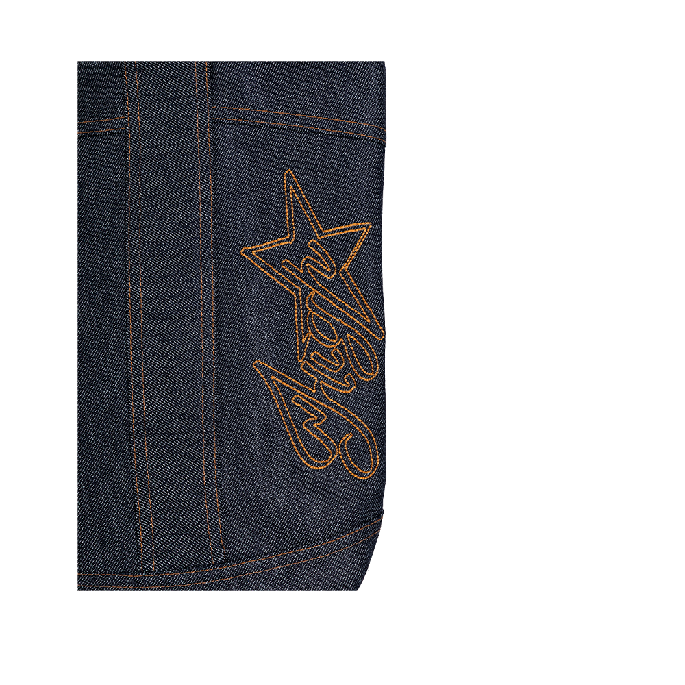 Bolsa High Tote Bag Raw Denim