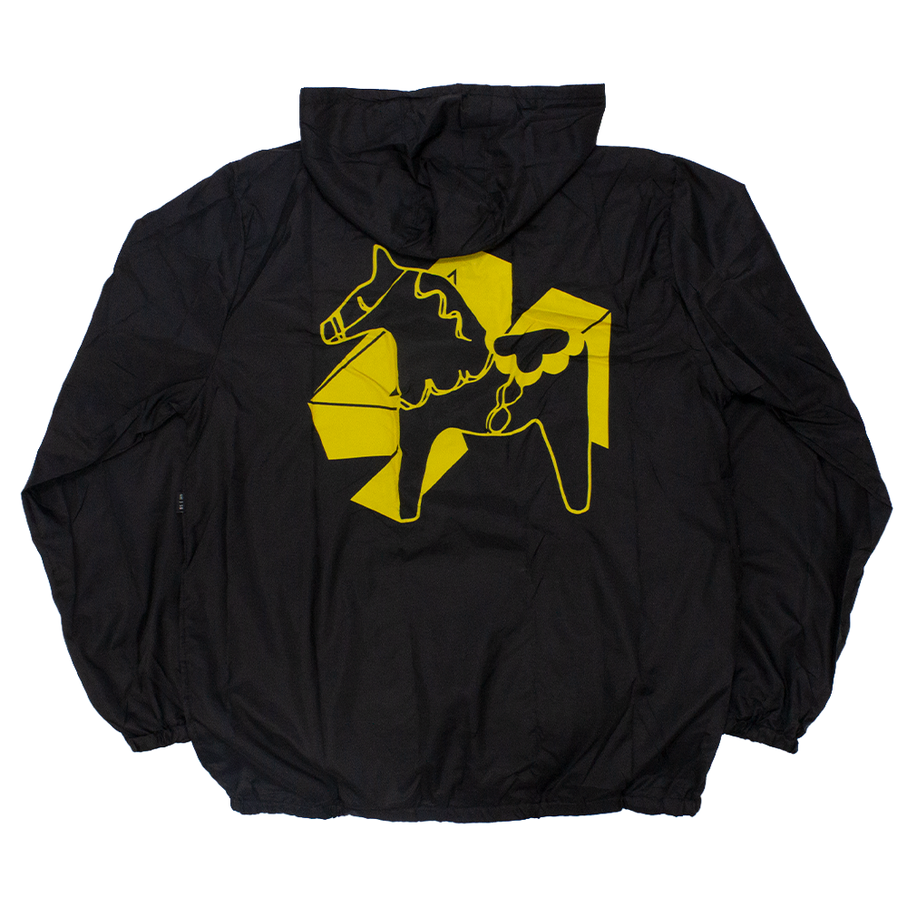 Jaqueta 4Msb Corta Vento Verao Dala Horse Preto Nylon
