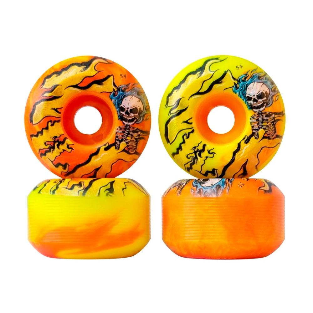 Roda Milk Burning Skull 54mm - 99A