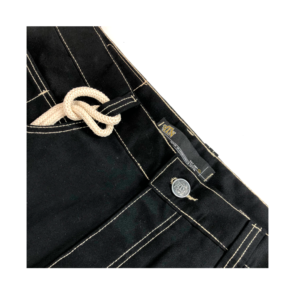 Calça Motha Foton Jeans Sarja Carpenter Preto