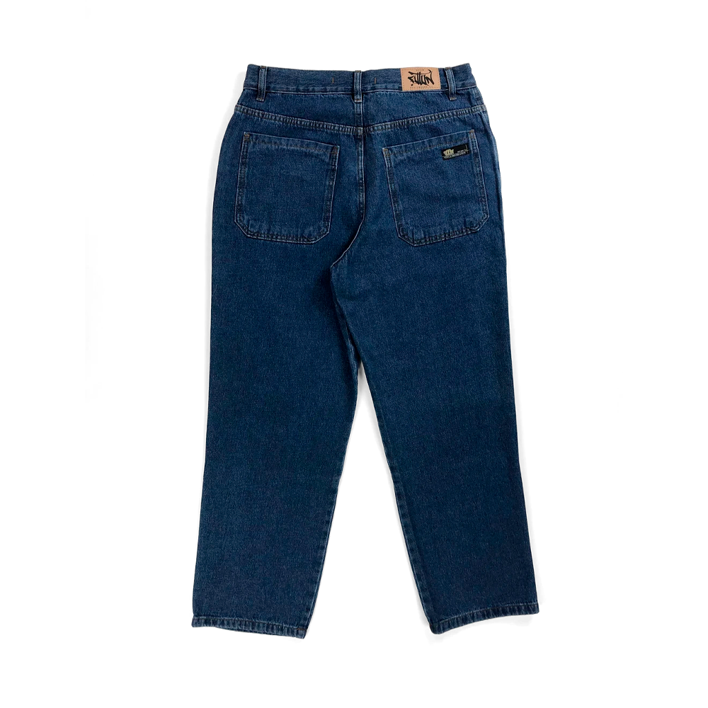 Calça Motha Foton Recorte Jeans Blue