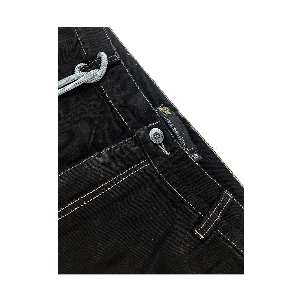 Calça Motha Foton Jeans Cargo Preto