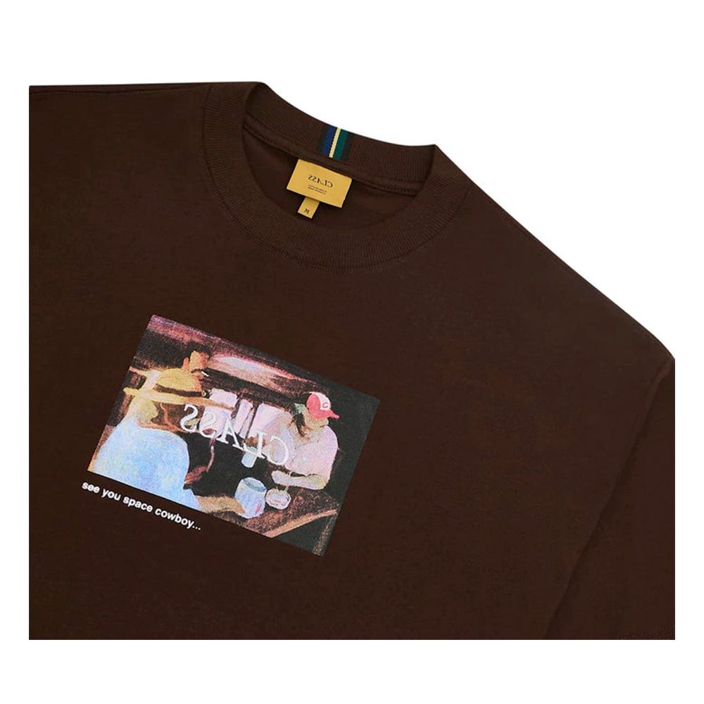 Camiseta Class 3 Velhos Marrom