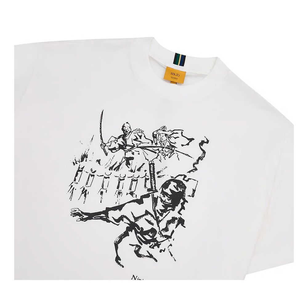 Camiseta Class Ninja X Samurai Off White
