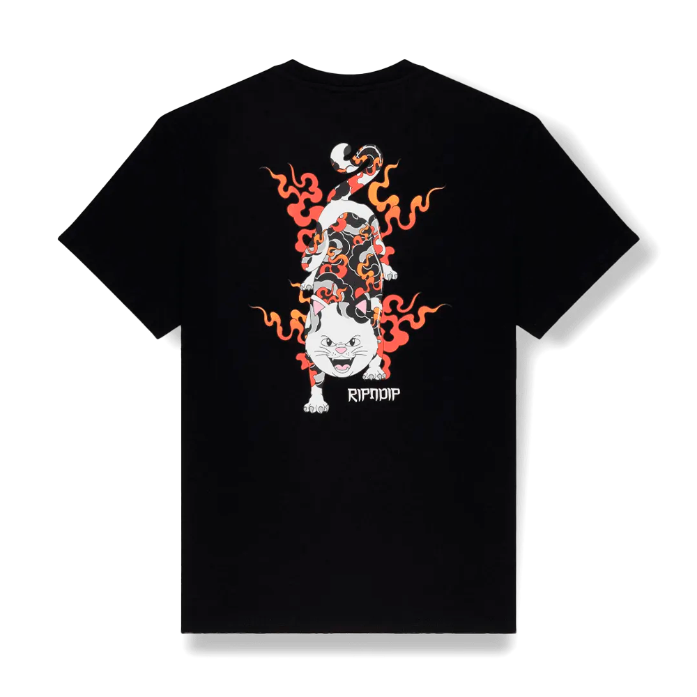 Camiseta Ripndip  Nerm De Tigre Preta