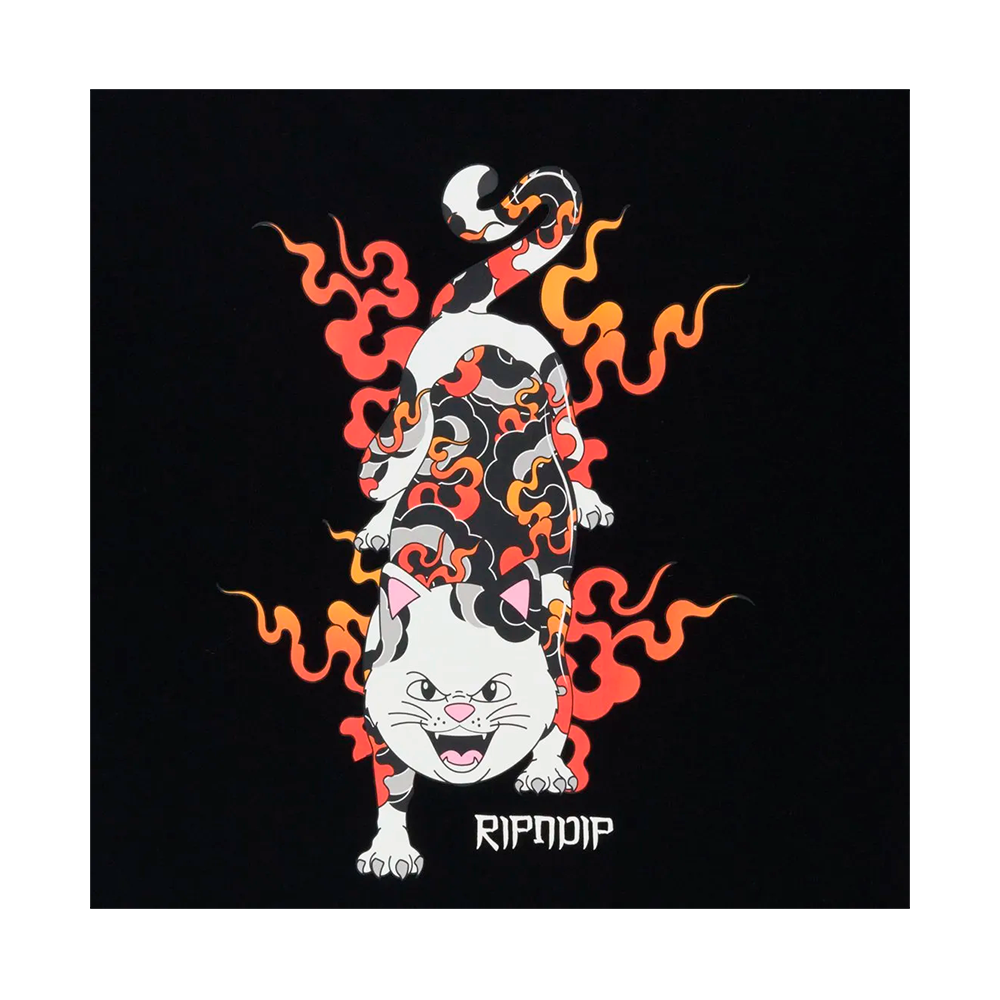 Camiseta Ripndip  Nerm De Tigre Preta