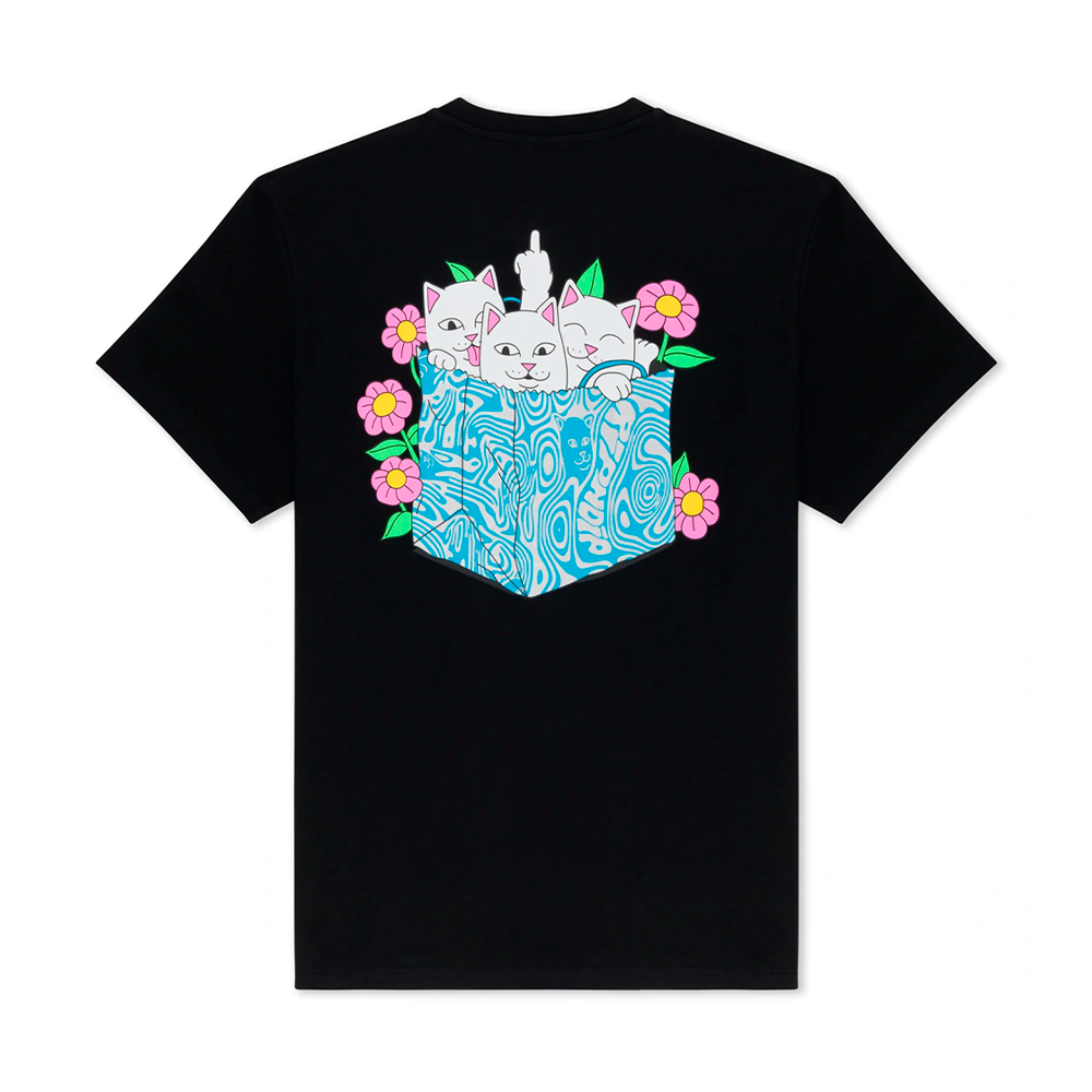 Camiseta Ripndip Bag Of Puss Preto