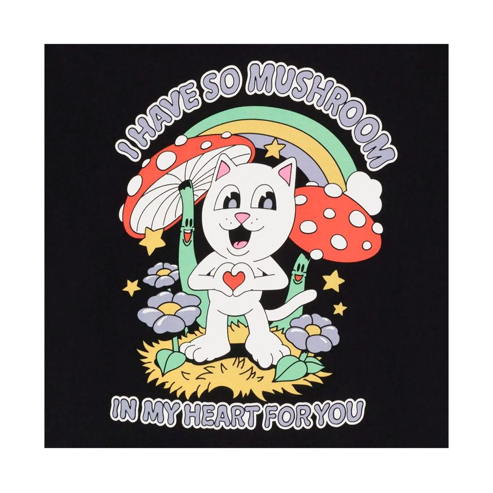 Camiseta Ripndip So Mushroom Preto