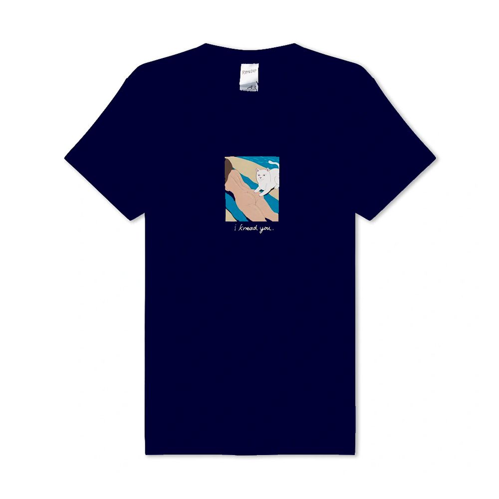 Camiseta Ripndip I Knead You Tee Azul Marinho
