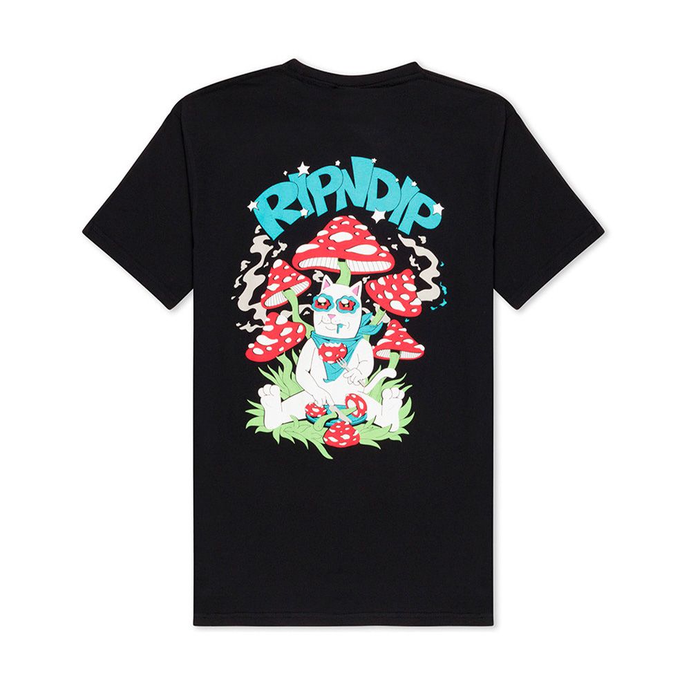 Camiseta Ripndip Shroom Buffet Preto