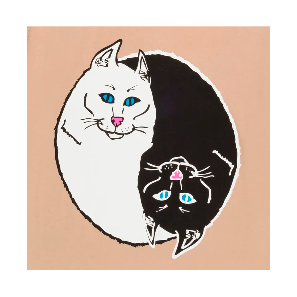 Camiseta Ripndip Nermal Yang Bege