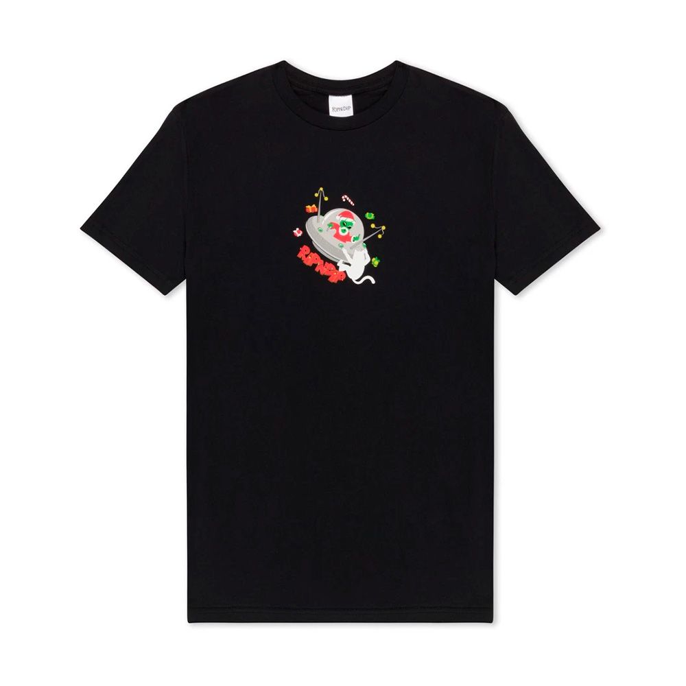 Camiseta Ripndip Space Santa Preto