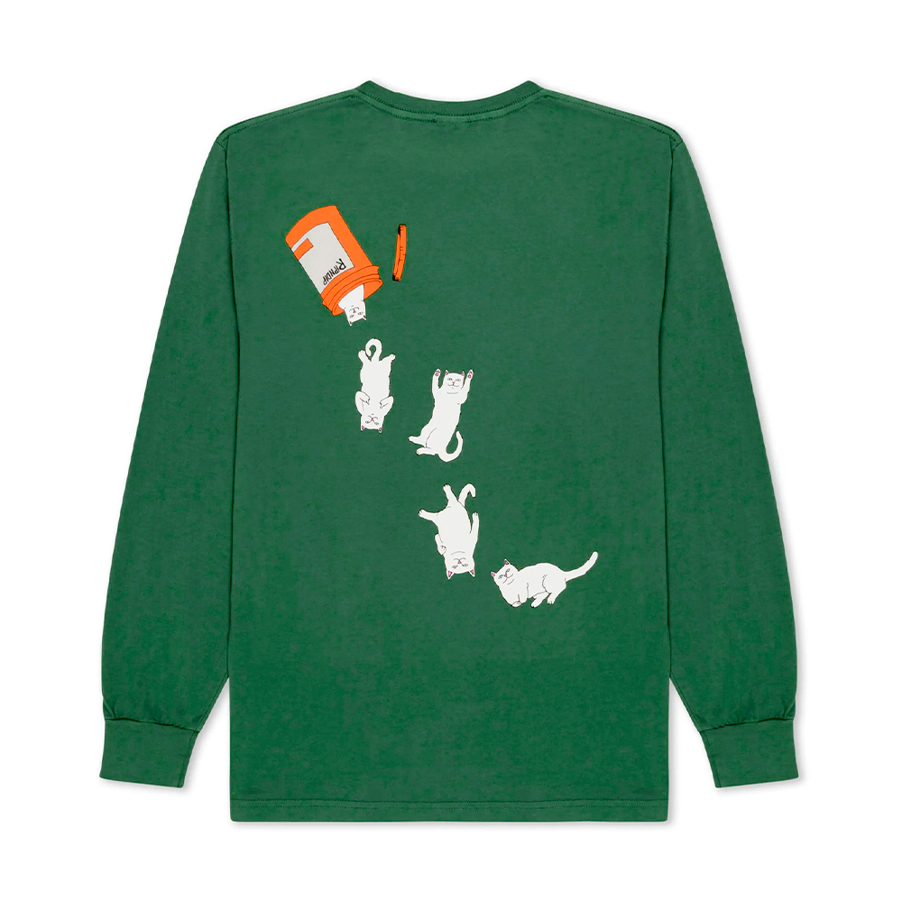 Camiseta Ripndip Nermal Pills Verde