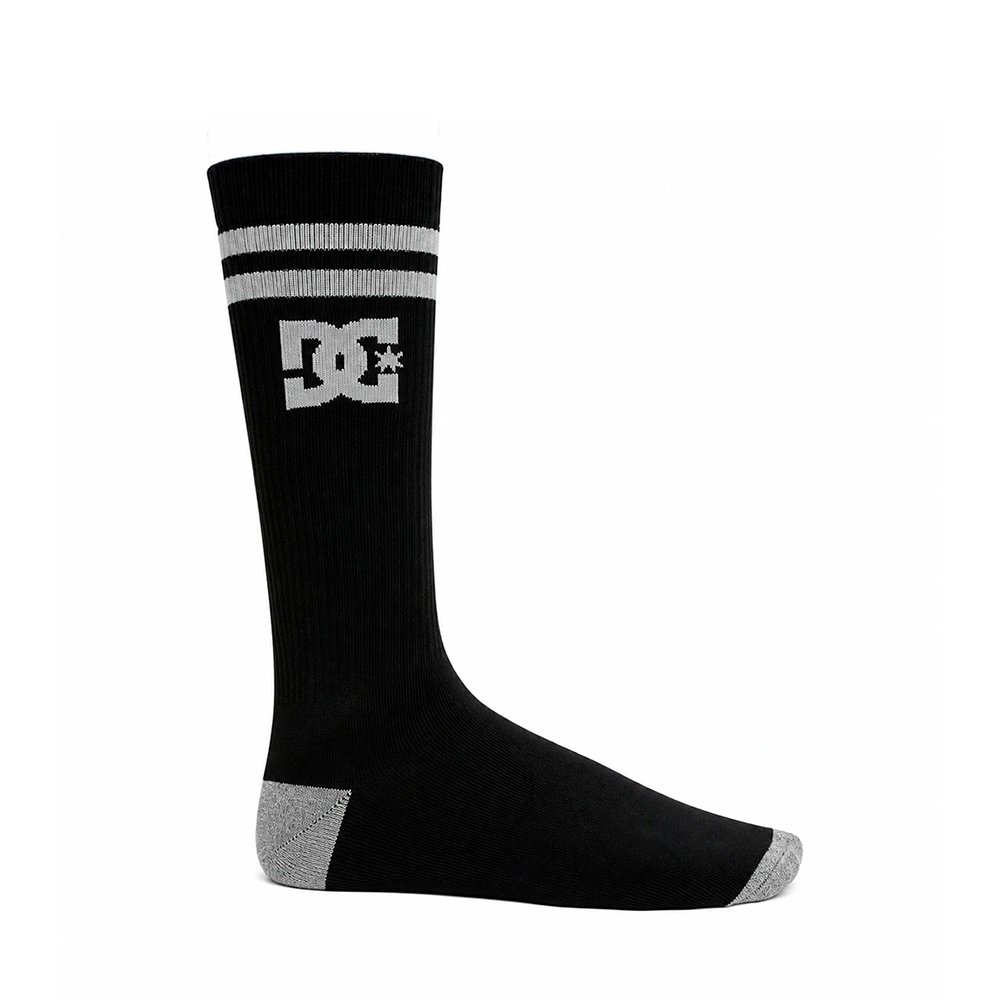 Meia DC Cano Longo Atoalhada Cane 39 a 42 Preto/Mescla