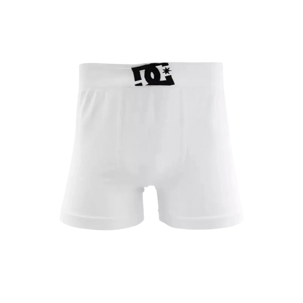 Cueca DC Boxer Cos Largo Seamles Branco/Preto