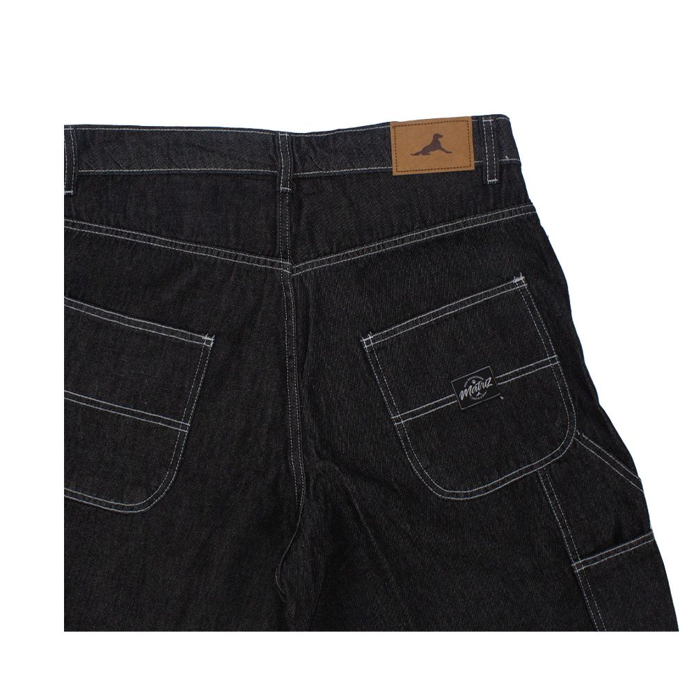 Bermuda Matriz Jeans Carpinteiro Preto