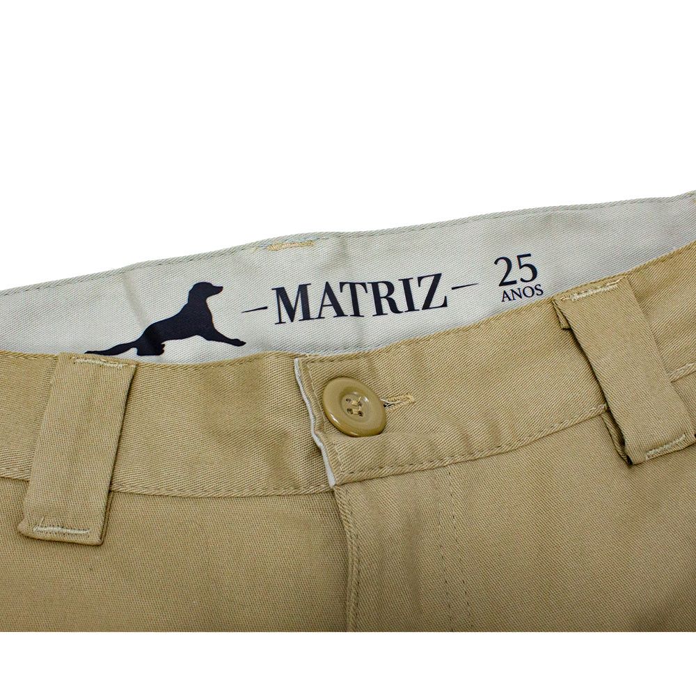 Calça Matriz Chino Bege