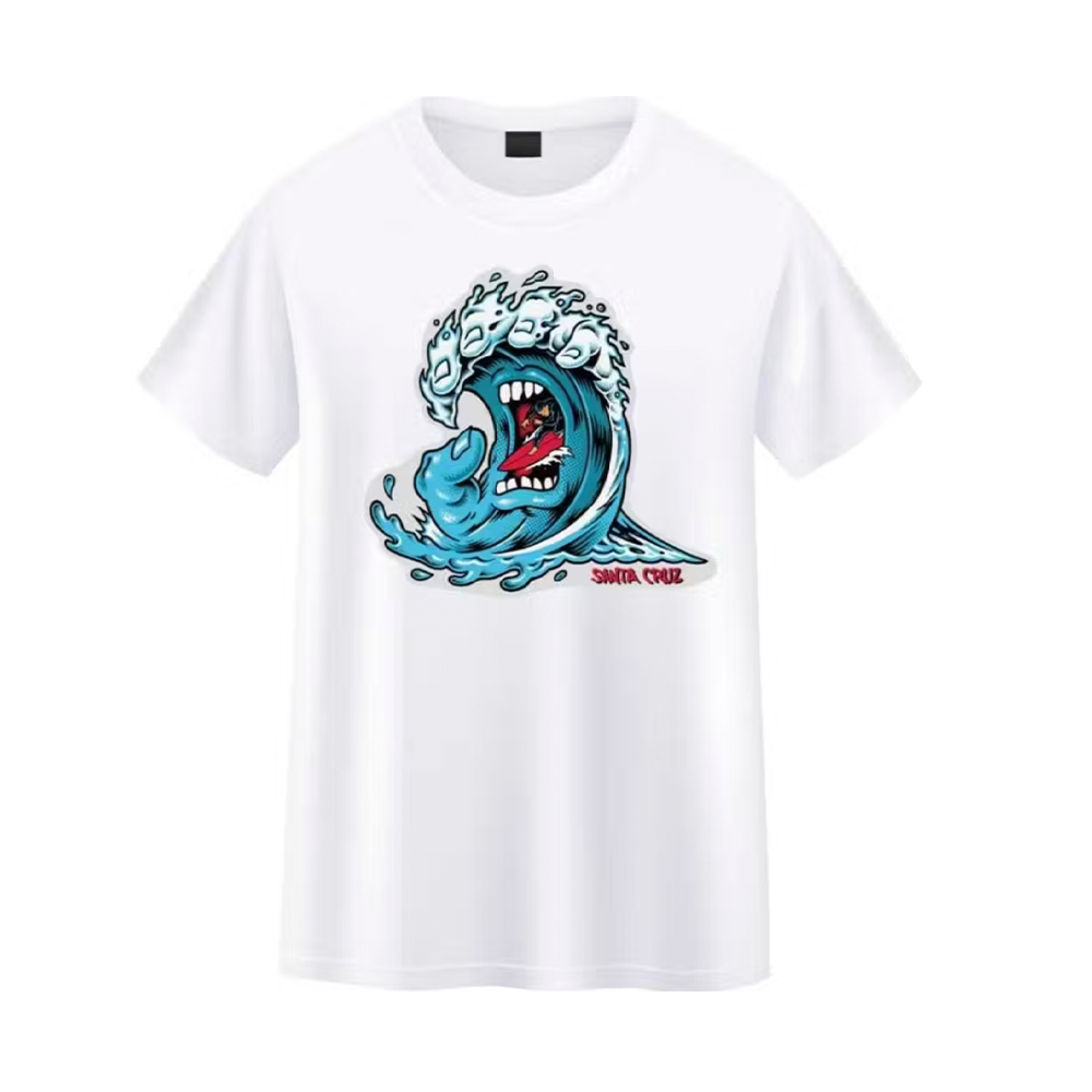 Camiseta Juvenil  Santa Cruz Screaming Wave