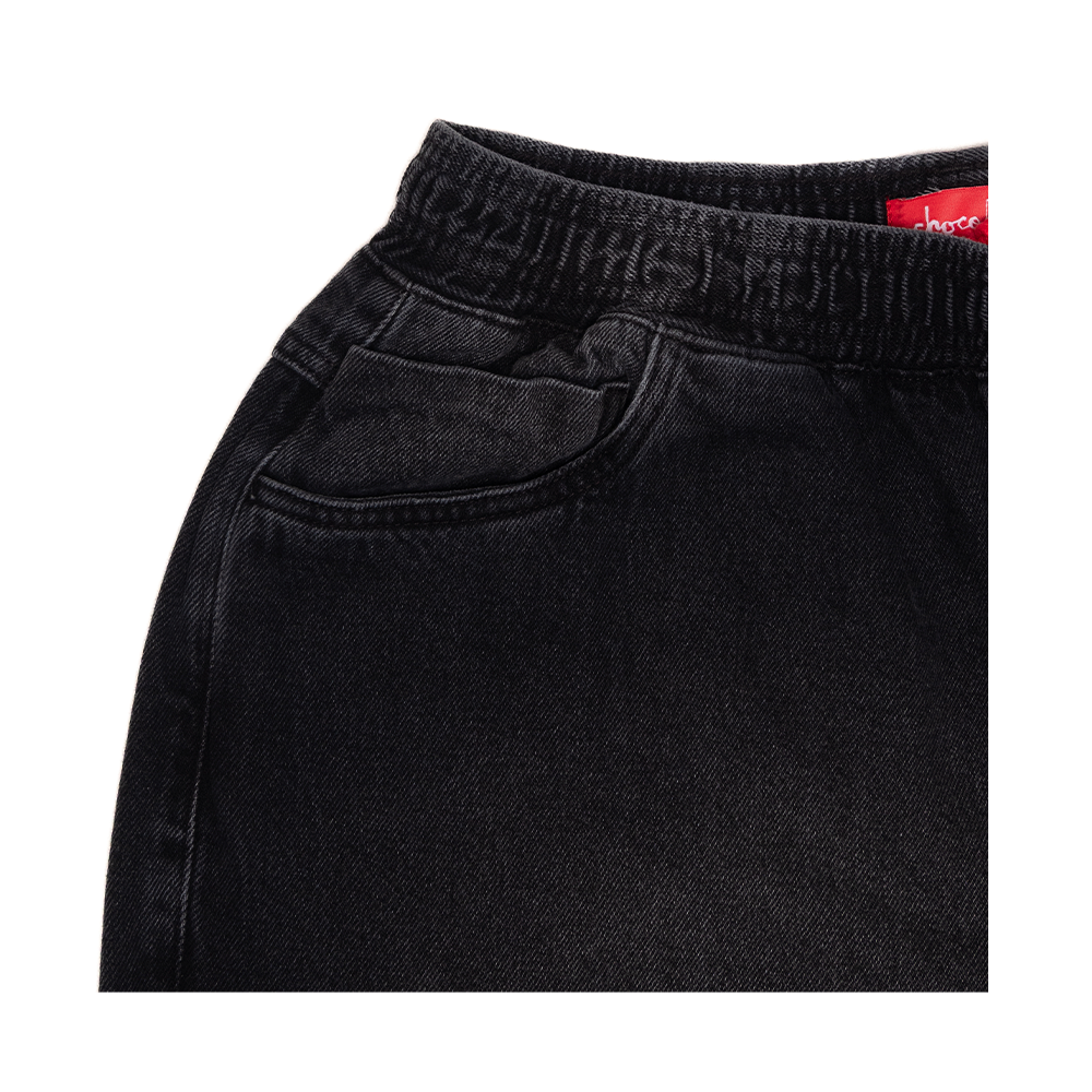 Calça Chocolate Jeans Elastic Waist Denin