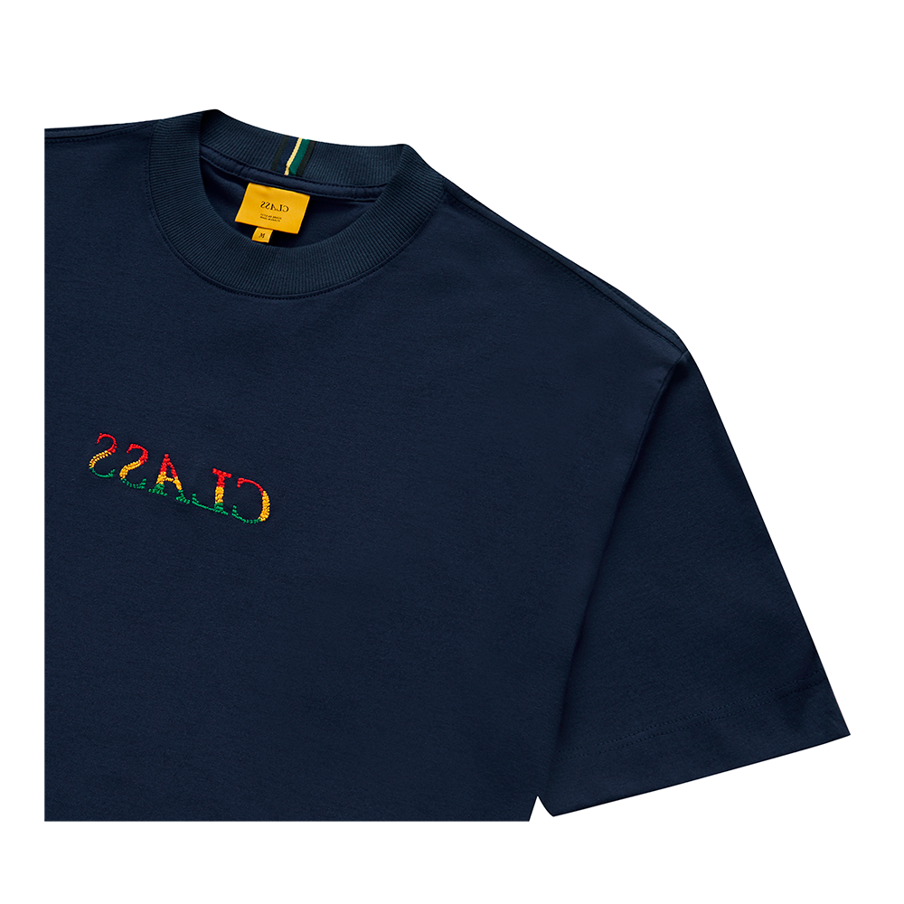 Camiseta Class Inverso Reggae Azul Marinho