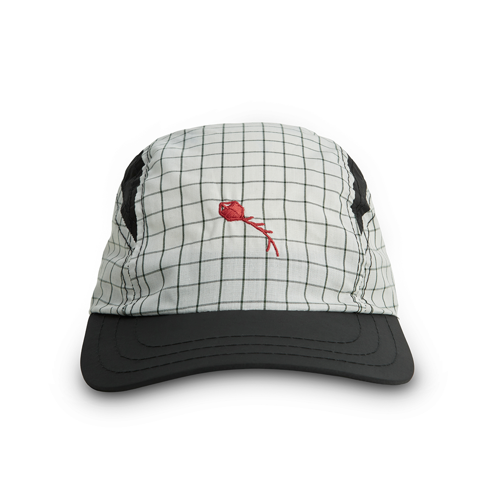 Boné Class 3 Panel Sport Dynamic Plaid Branco