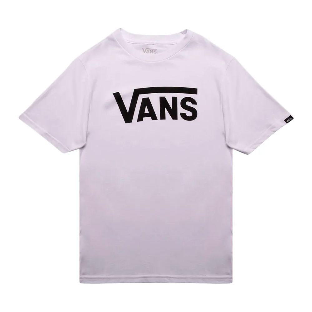 Camiseta Vans Juvenil Classica Branca 