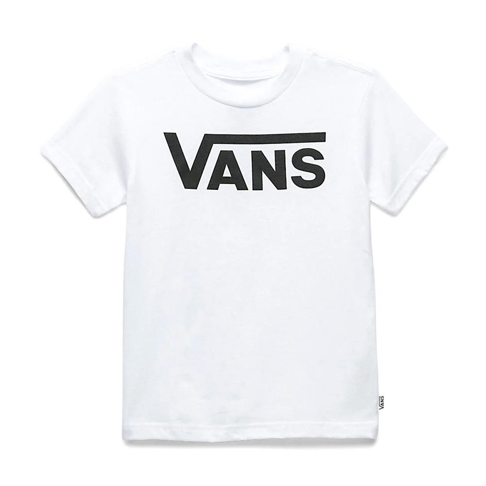 Camiseta Vans Juvenil Flying V Crew Branca 