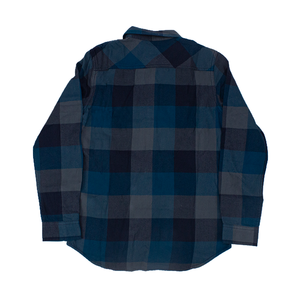 Camisa Vans Juvenil Box Flannel  Azul