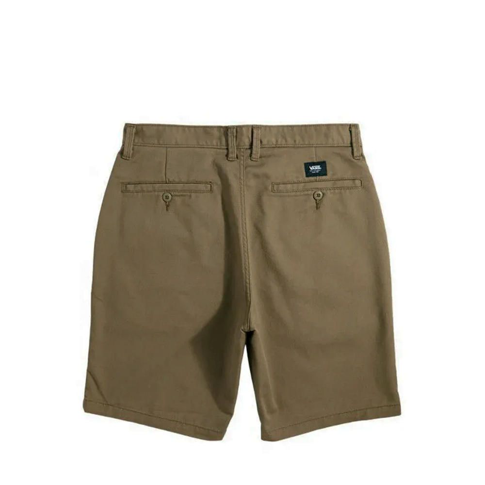 Bermuda Vans Juvenil Authentic Marrom