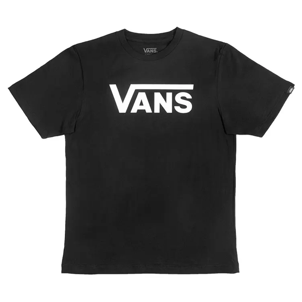 Camiseta Vans Juvenil Classica Preta