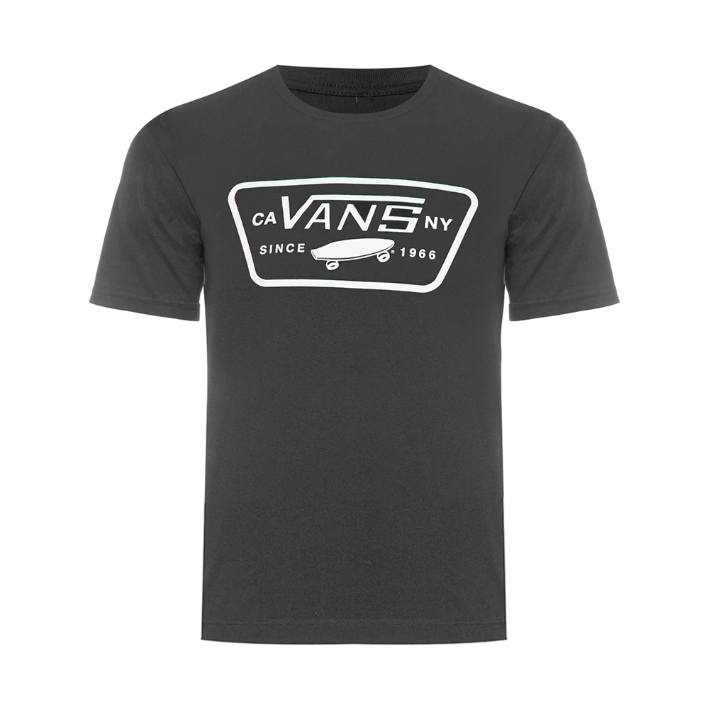 Camiseta Vans Juvenil Full Patch Boys Chumbo