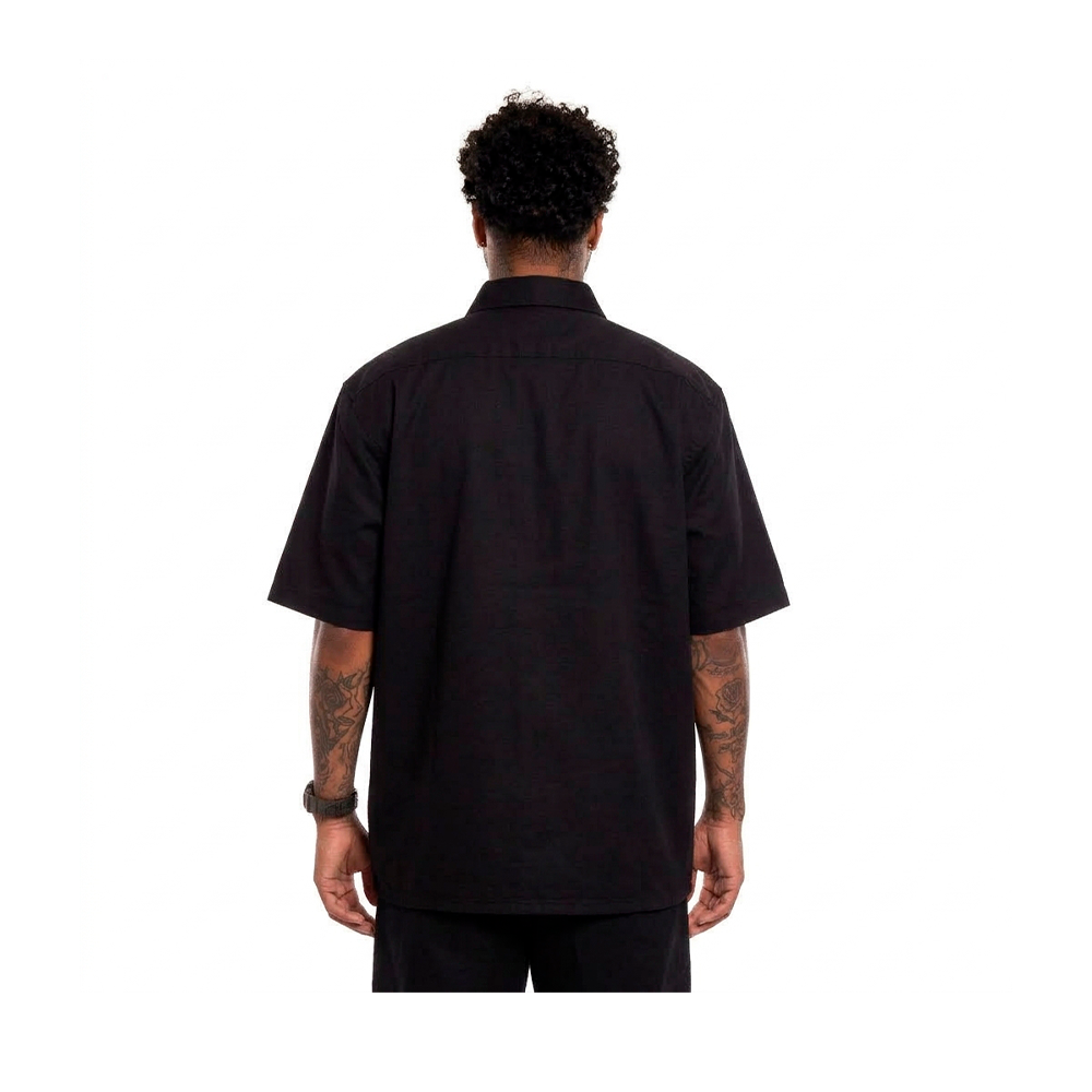 Camisa LRG Botao Only Us Woven Preto