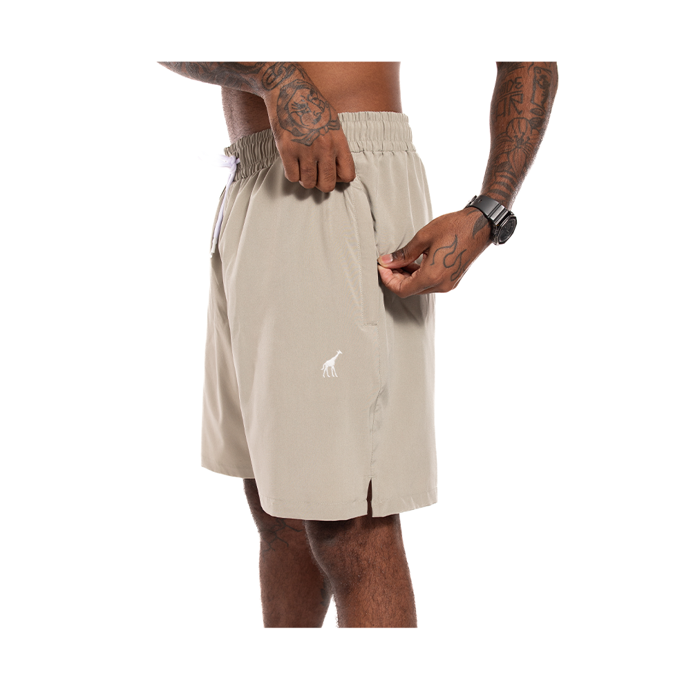 Bermuda LRG Elástico 47 Nylon Caqui
