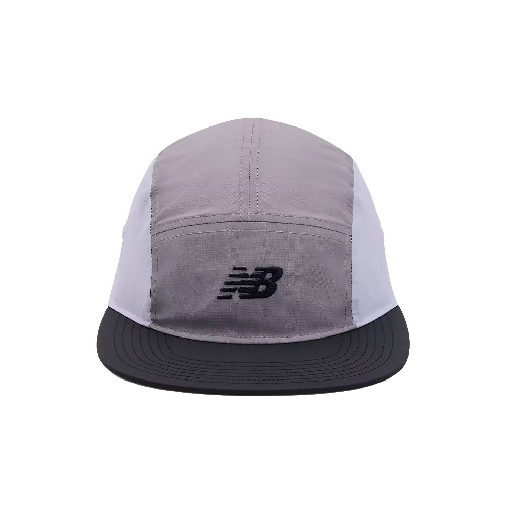 Boné New Balance 5 Panel Cinza