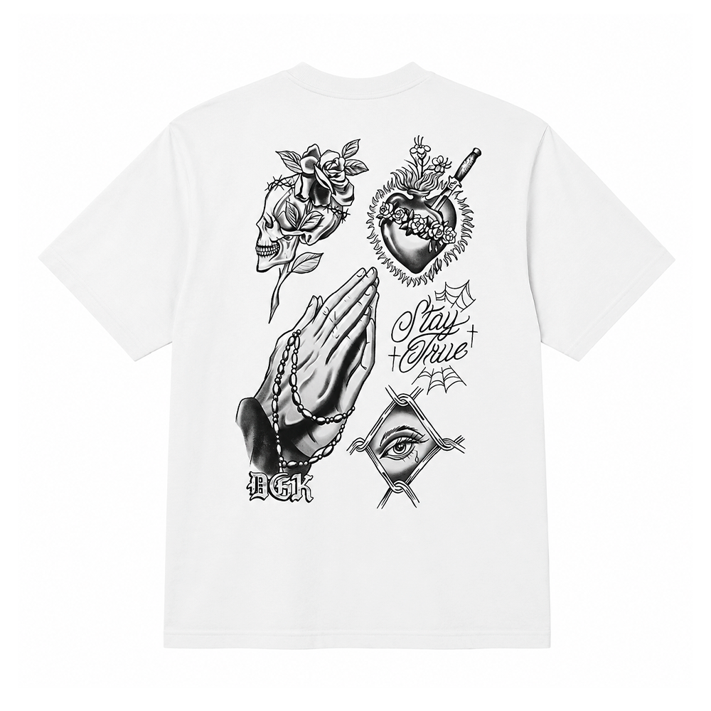 Camiseta DGK Stay True Branca