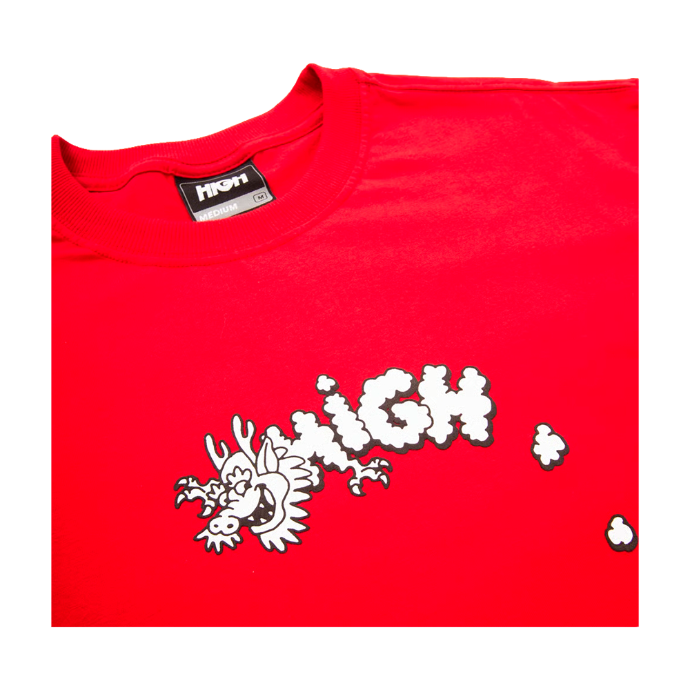Camiseta High Tee Smoker Vermelho