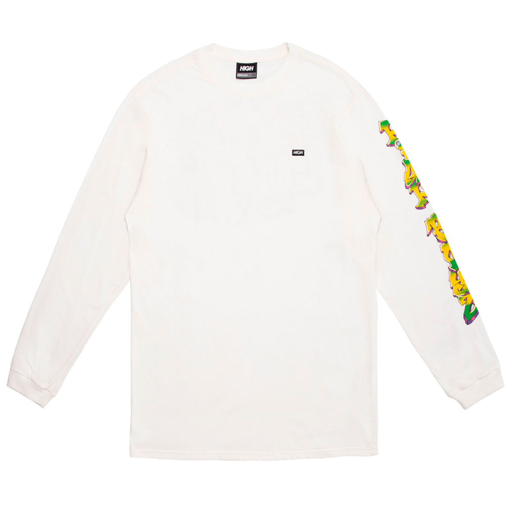 Camiseta High Manga Longa Fresh Branca
