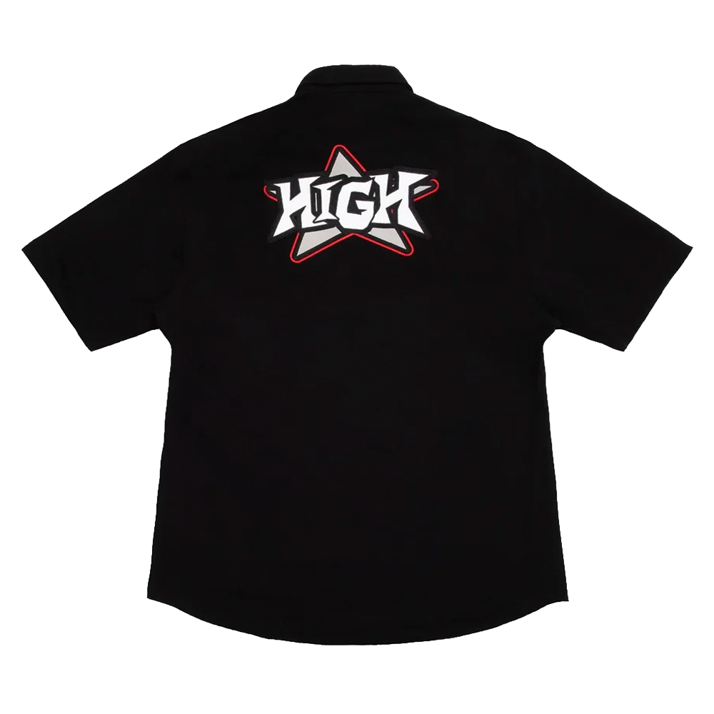 Camisa High Button Blink Preto
