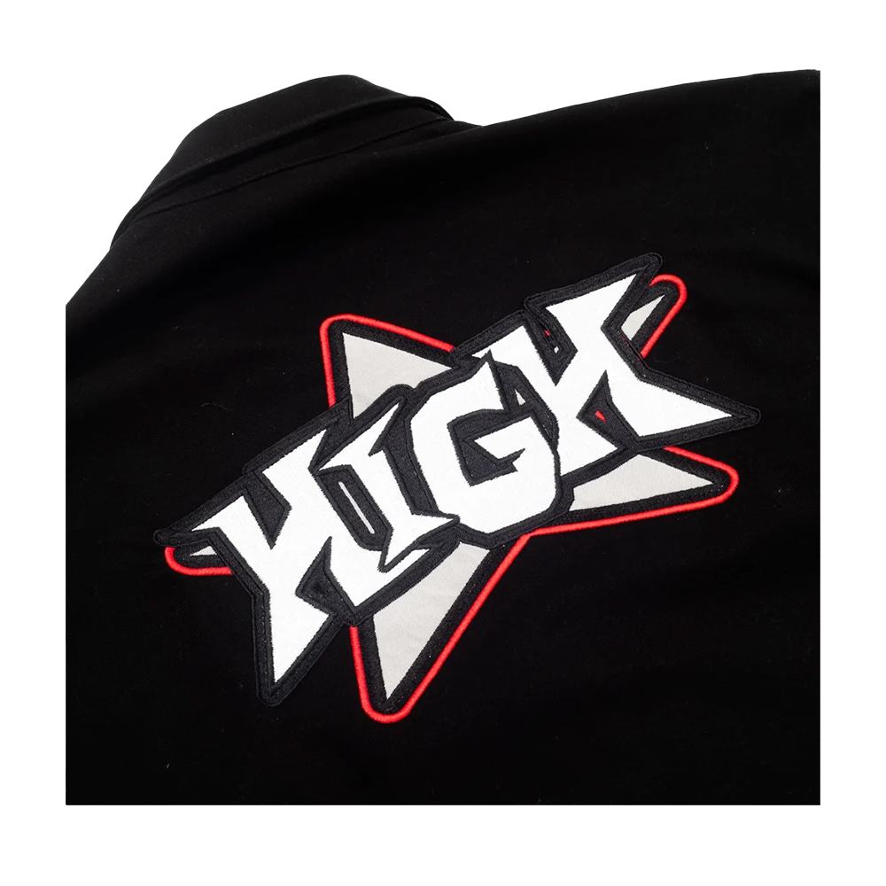 Camisa High Button Blink Preto