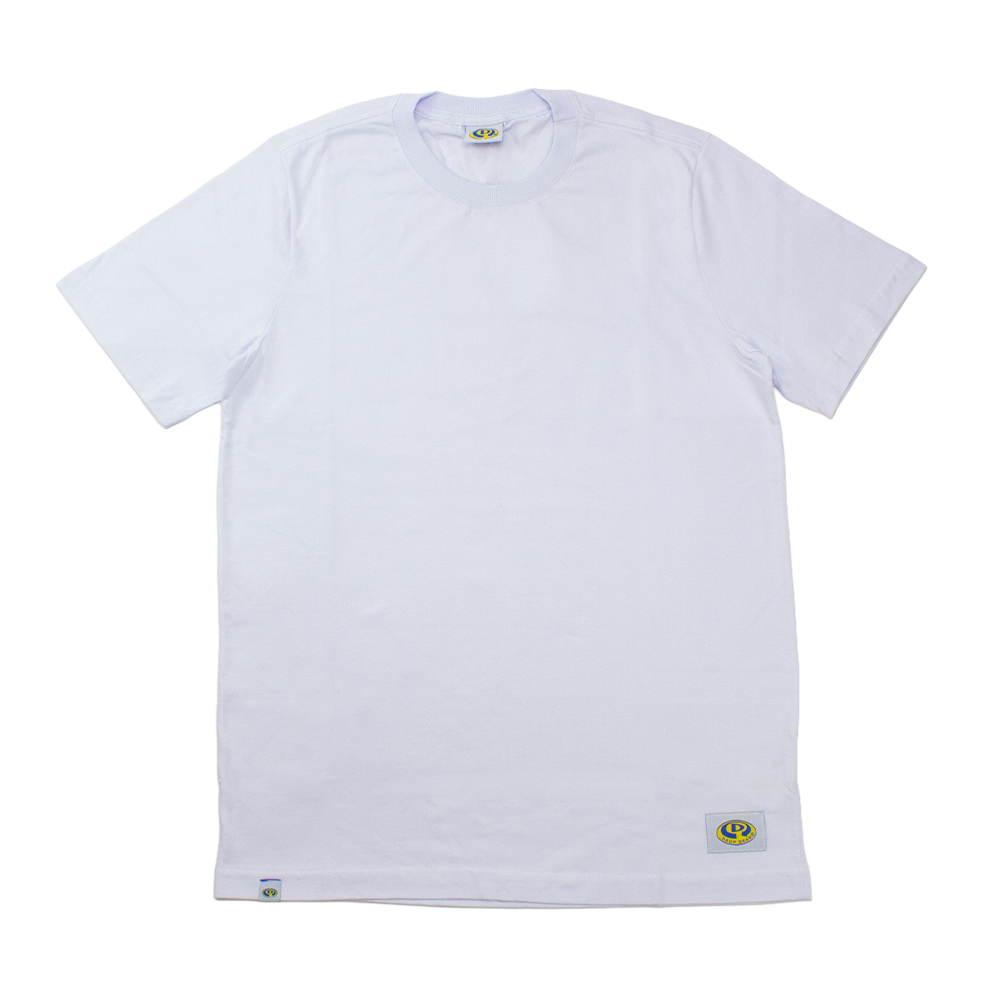 Camiseta Drop Dead Logo Label Branco