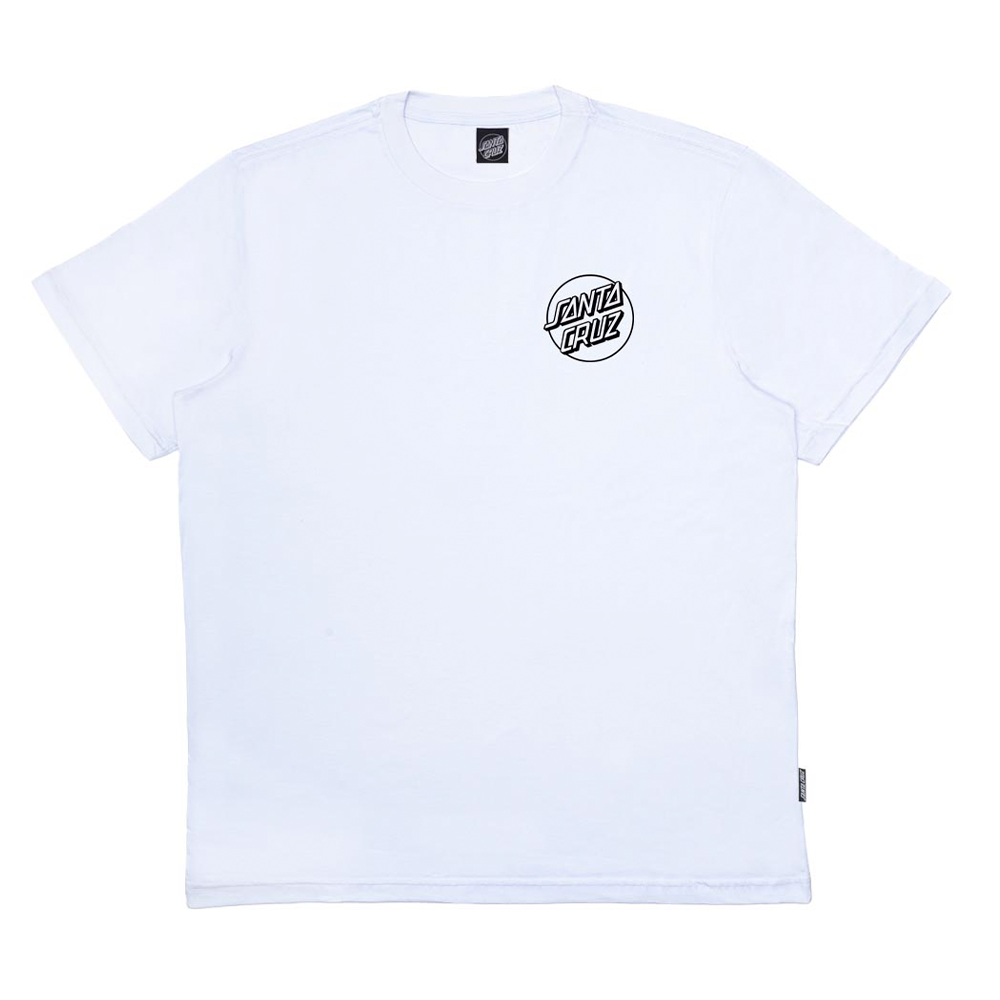 Camiseta Santa Cruz  Opus Screaming Hand Branco