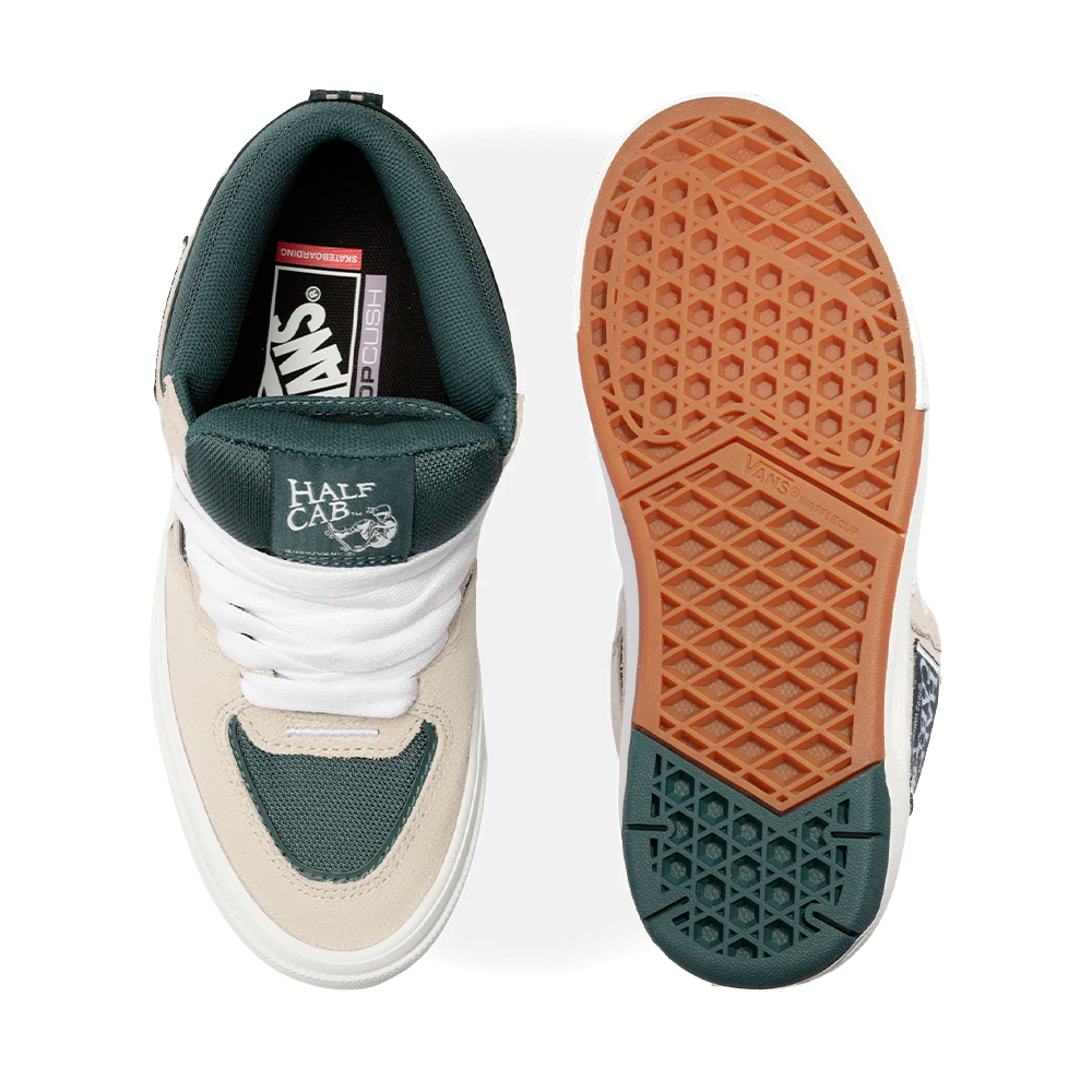 Tênis Vans Skate Half Cab Wafflecup Oatmeal Deep Teal
