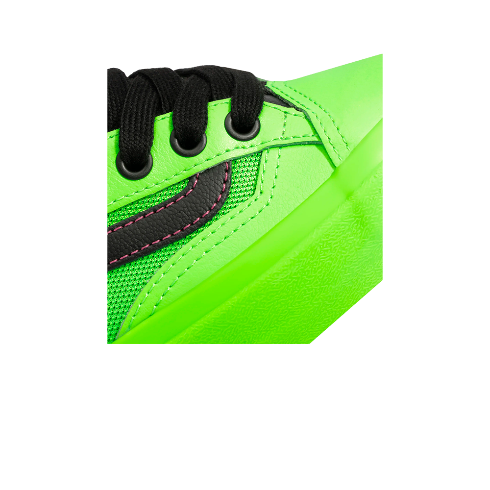 Tênis Vans Old Skool 36+ Acid Airbrush Black Green Gecko