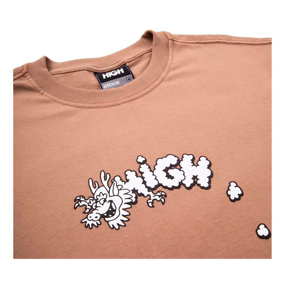 Camiseta High Tee Smoker Khaki