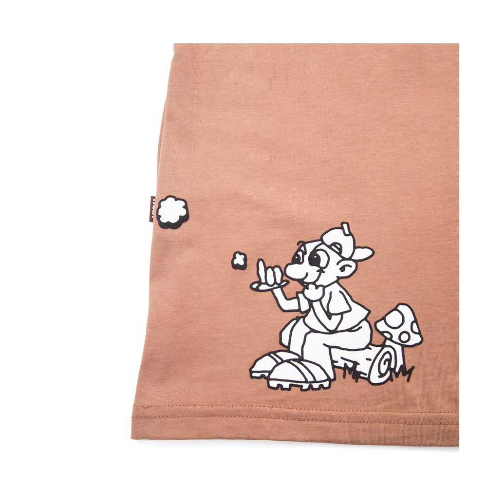Camiseta High Tee Smoker Khaki