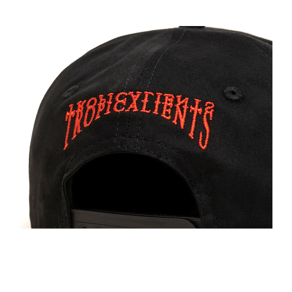 Boné Tropicalients Partner Preto/Vermelho