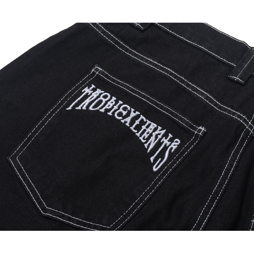 Bermuda Tropicalients Jeans Coal Black
