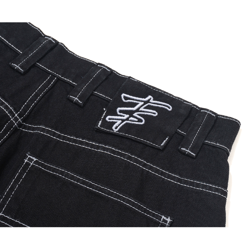 Bermuda Tropicalients Jeans Coal Black
