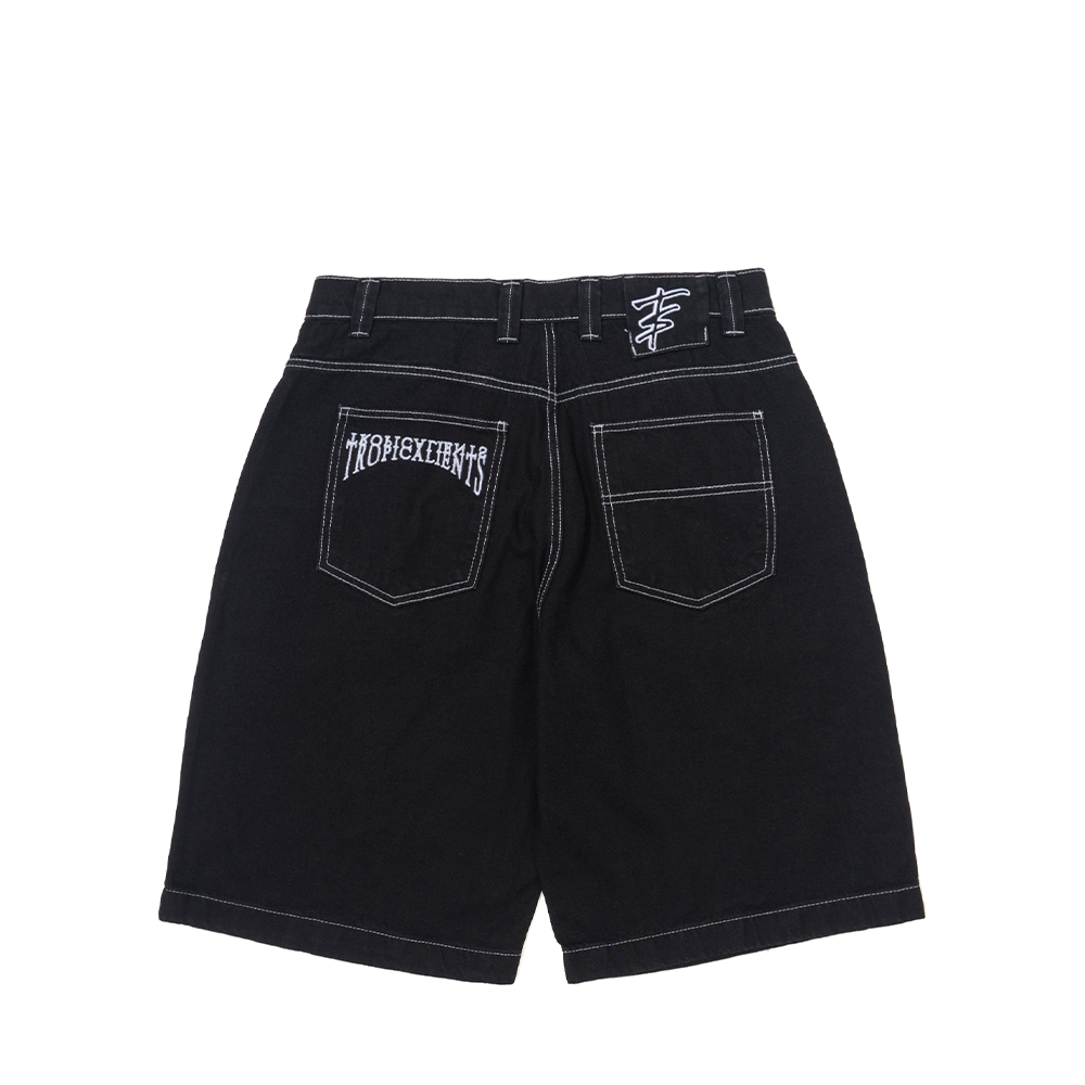 Bermuda Tropicalients Jeans Coal Black